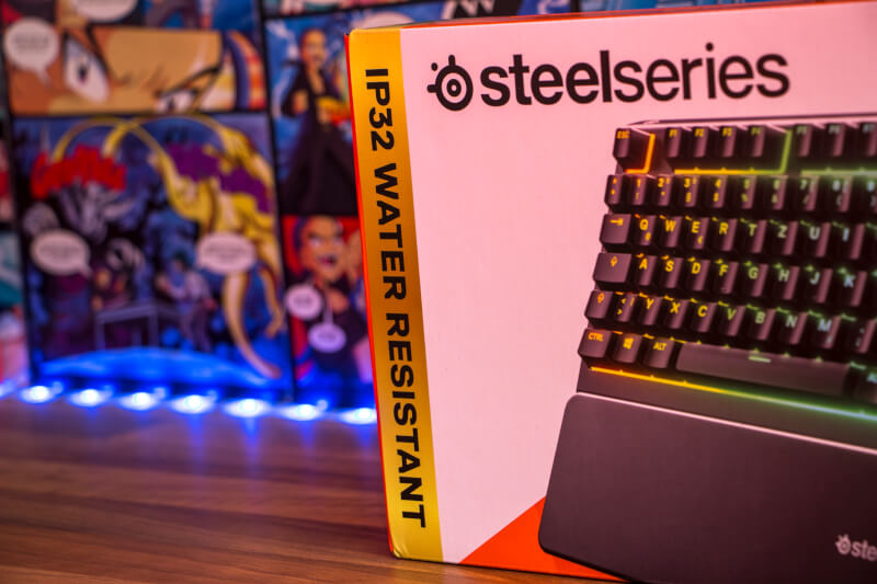 SteelSeries Apex 3 whisper Quiet gaming switches tastatur